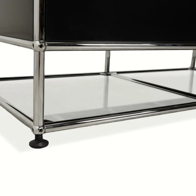Online Pamono Metal and Chrome Sideboard from USM Haller