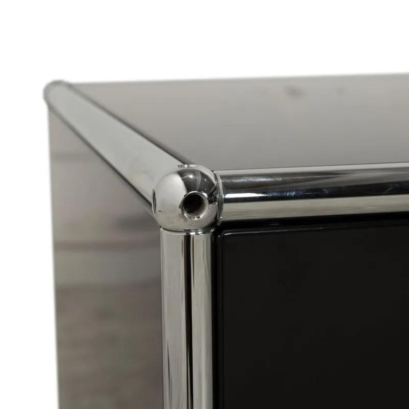 Online Pamono Metal and Chrome Sideboard from USM Haller