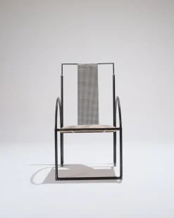 Pamono Metal Armchair by Anderl Kammermeier, 1980s><noscript><img width=