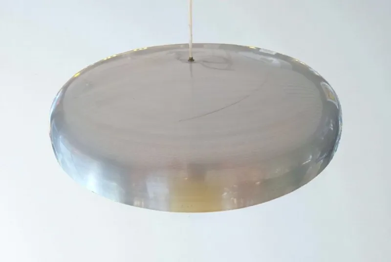 Pamono Metal Chandelier by Pirro Cuniberti for Sirrah, Italy, 1972> Ceiling Lights