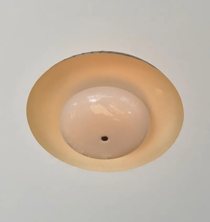 Pamono Metal Chandelier by Pirro Cuniberti for Sirrah, Italy, 1972> Ceiling Lights