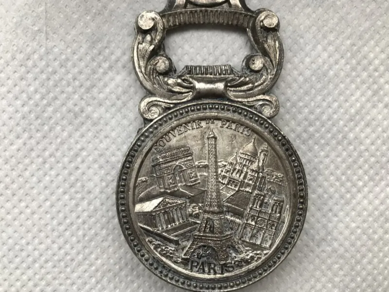 Pamono Metal Collectible with Bottle Opener, Paris, 1950s> Cutlery & Serving Utensils