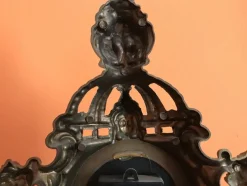 Pamono Metal Fireplace Wall Clock, 1970s><noscript><img width=