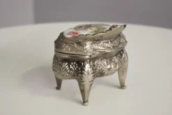 Pamono Metal Jewelry Box, 1950s><noscript><img width=