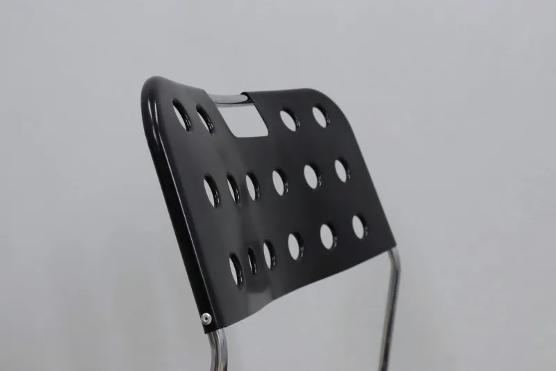 Pamono Metal Omstak Chairs by Rodney Kinsman for Bieffeplast, 1970s, Set of 6> Side Chairs & Dining Chairs