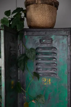 Clearance Pamono Metal 3-Piece Cabinet with Numeration, 1930s