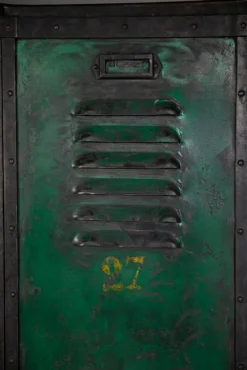Clearance Pamono Metal 3-Piece Cabinet with Numeration, 1930s