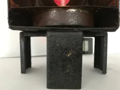 Pamono Metal Railway Lantern Candle Lamp, 1920s><noscript><img width=