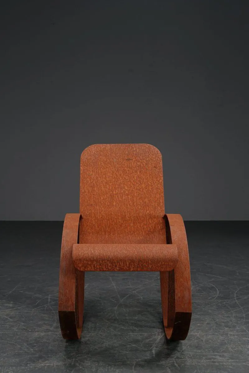 Pamono Metal Rocking Chair, 1970s> Rocking Chairs