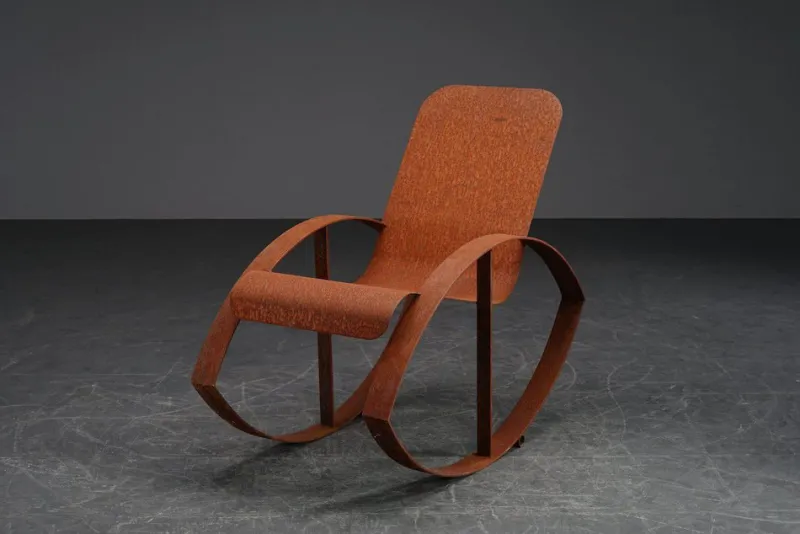 Pamono Metal Rocking Chair, 1970s> Rocking Chairs