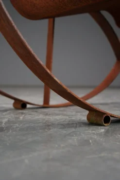 Pamono Metal Rocking Chair, 1970s><noscript><img width=