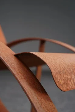 Pamono Metal Rocking Chair, 1970s><noscript><img width=