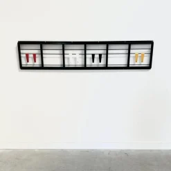 Pamono Metal Toonladder Coat Rack by Coen de Vries for Pilastro, 1950s