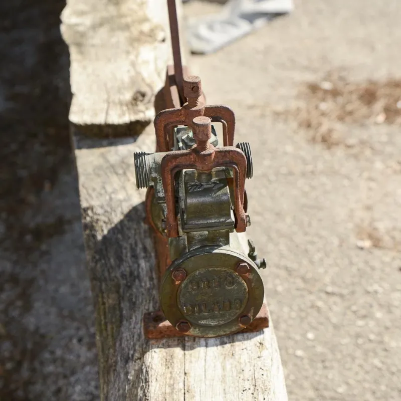 Pamono Metal Wine Pump with Hand Lever, 1890s> Garden Accessories