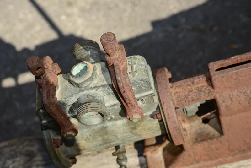 Pamono Metal Wine Pump with Hand Lever, 1890s> Garden Accessories