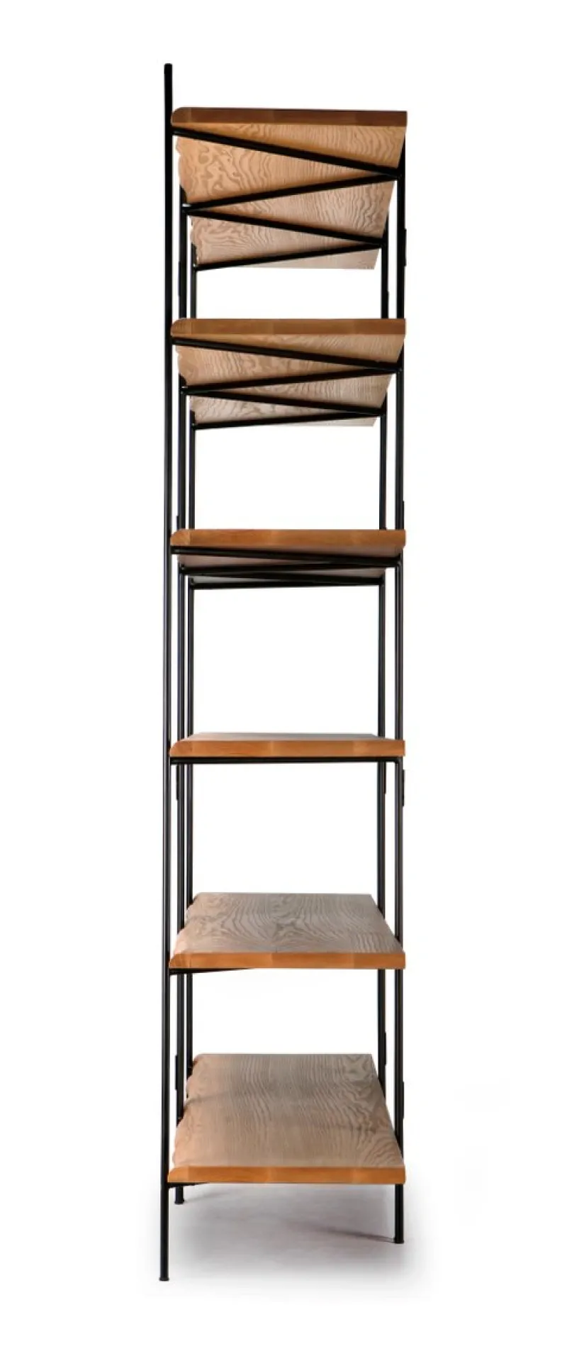 Clearance Pamono Metal-Wood Wall Unit by Francomario, 2018
