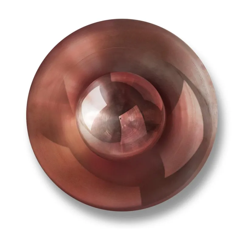 Outlet Pamono Metropolis Copper Sconce by Jan Garncarek