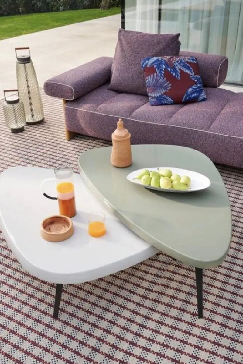 Pamono Mexique Outdoor Low Table by Charlotte Perriand for Cassina> Garden Tables