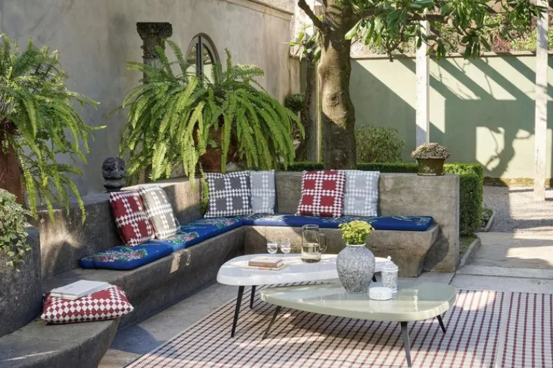 Pamono Mexique Outdoor Low Table by Charlotte Perriand for Cassina> Garden Tables