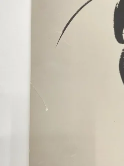 Pamono Michel Canetti, Woman with Red Lipstick, 1980s, Screen Print><noscript><img width=