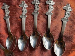 Outlet Pamono Mickey Mouse Cutlery from Bonny, Japan, 1960s, Set of 10