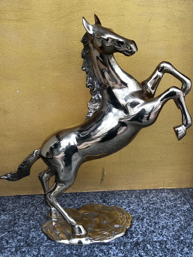 Pamono Mid Century Brass Horse, Italy, 1950s> Mid-Century