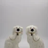 Pamono Mid Century Staffordshire Ceramic Spaniel Mantle Dogs from Beswick England, 1960s, Set of 2> Mid-Century