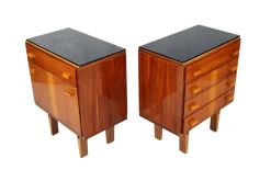 Pamono Mid 20th Century Nightstands, 1970s, Set of 2><noscript><img width=