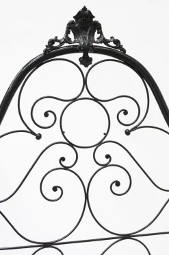 Pamono Mid 19th Century Wrought Iron Bed, France> Beds & Bedroom Sets