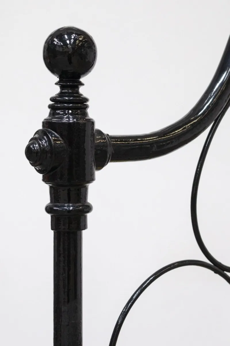 Pamono Mid 19th Century Wrought Iron Bed, France> Beds & Bedroom Sets