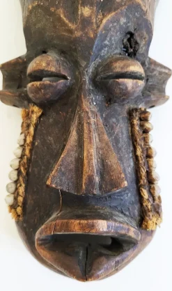 Hot Pamono Mid-Century African Mask, 1950s