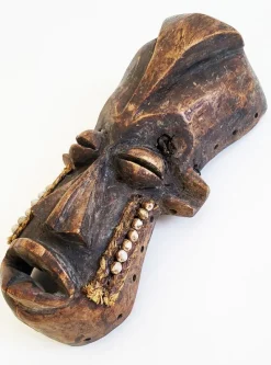 Hot Pamono Mid-Century African Mask, 1950s