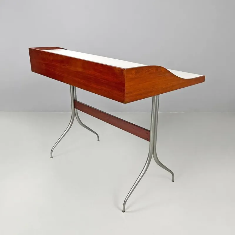 Sale Pamono Mid-Century American Modern Wood & Laminate Desk attributed to George Nelson for Herman Miller, 1960s