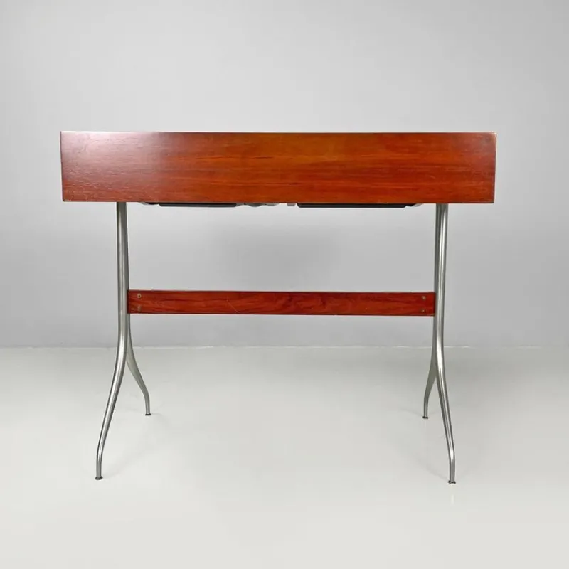 Sale Pamono Mid-Century American Modern Wood & Laminate Desk attributed to George Nelson for Herman Miller, 1960s