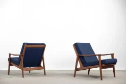 New Pamono Mid-Century Australian Modern Teak Sofa & Armchairs by Parker Furniture, 1950s, Set of 3