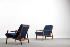 New Pamono Mid-Century Australian Modern Teak Sofa & Armchairs by Parker Furniture, 1950s, Set of 3