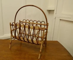 Sale Pamono Mid-Century Bamboo Magazine Rack, 1960