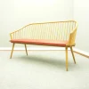 Pamono Mid-Century Beech Bench, 1950s
