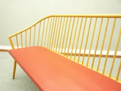 Pamono Mid-Century Beech Bench, 1950s