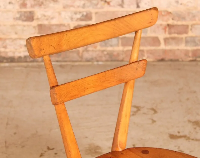 Sale Pamono Mid-Century Blue Dot Children's Chair from Ercol, 1960s