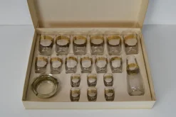 Pamono Mid-Century Bohemia Glasses, 1950s, Set of 20><noscript><img width=