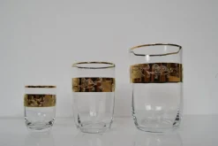 Pamono Mid-Century Bohemia Glasses, 1950s, Set of 20><noscript><img width=