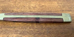 Pamono Mid-Century Brass and Teak Spoons, 1960s, Set of 2