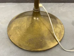 Pamono Mid-Century Brass Floor Lamp attributed to Kari Ruokonen for Lynx, Finland, 1950s><noscript><img width=