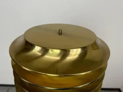 Pamono Mid-Century Brass Floor Lamp attributed to Kari Ruokonen for Lynx, Finland, 1950s><noscript><img width=