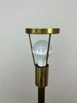 Pamono Mid-Century Brass Floor Lamp attributed to Kari Ruokonen for Lynx, Finland, 1950s><noscript><img width=