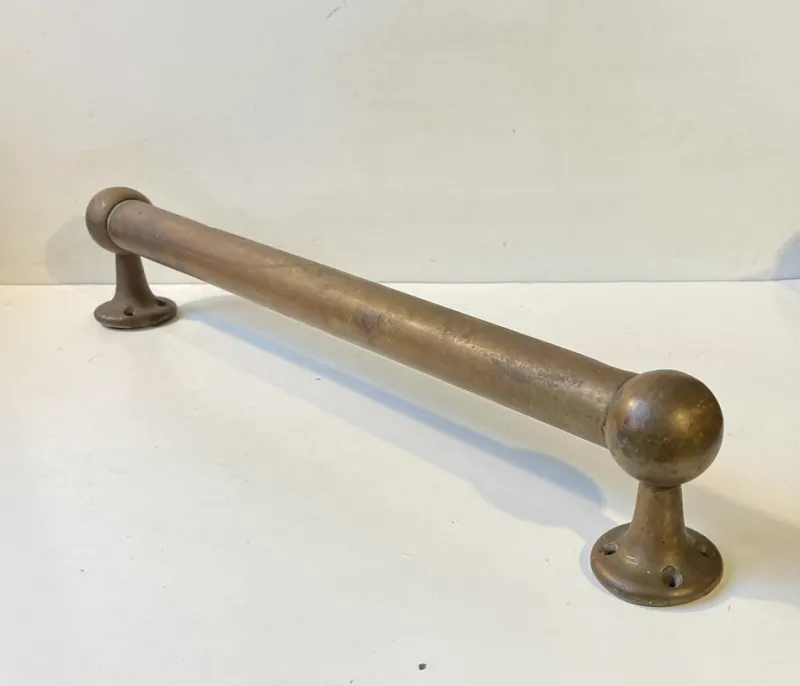 Pamono Mid-Century Brass Towel Rack, 1950s> Architectural Elements