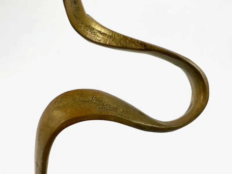 Pamono Mid-Century Bronze Amadeus Series Candleholder attributed to Kurt Jesch for Fratelli Tonini, 1950s> Candleholders