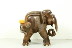 Discount Pamono Mid-Century Carved Elephant Childrens Chair, 1960s