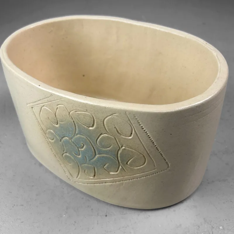Pamono Mid-Century Ceramic Ikebana Flower Holder, 1950s> Vases